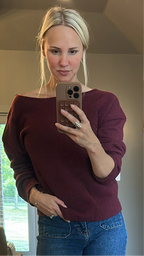 Eve lace back sweater