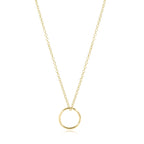 Enewton 16" gold - Halo gold charm