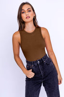 Brown bodysuit