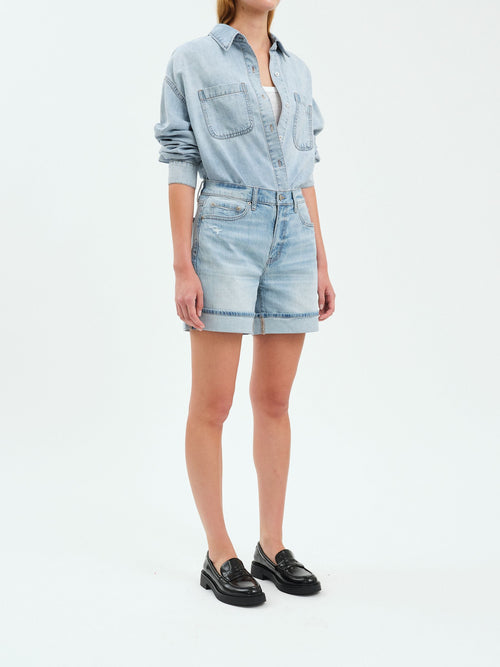 EASY RIDER MID RISE CUFFED SHORT