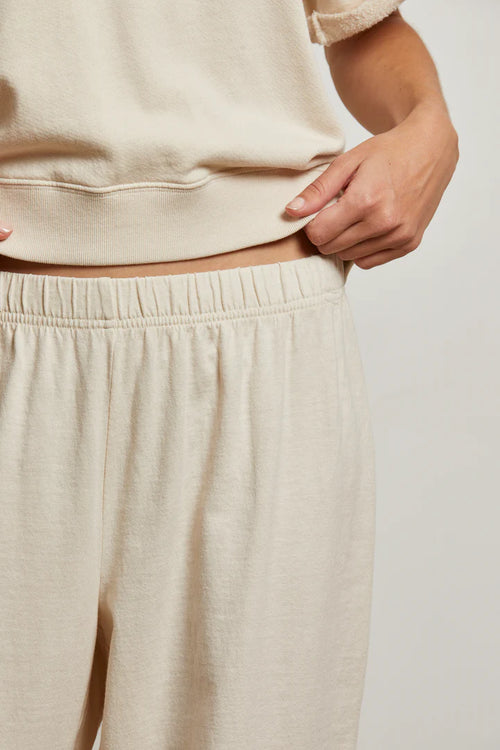 Adele cotton pant in sugar