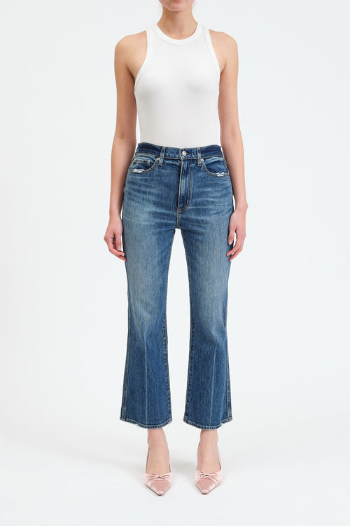 Soho high rise ankle flare