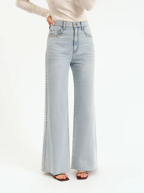 Far out high rise wide leg