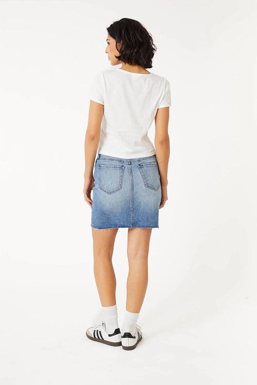 Miley denim skirt