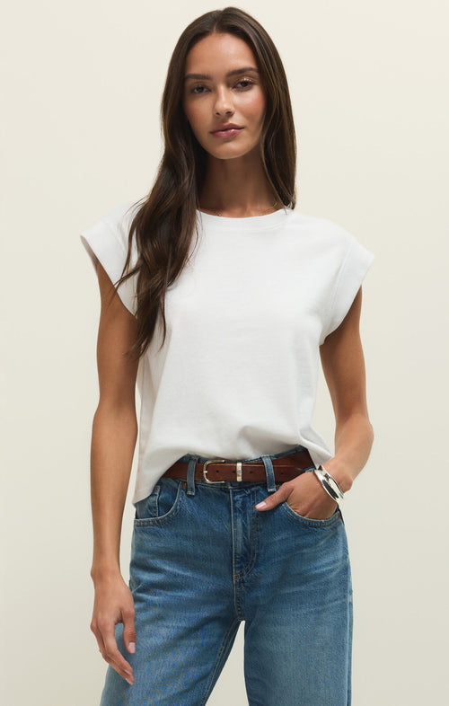 camino capped sleeve tee