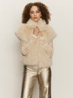 Roxy fur vest