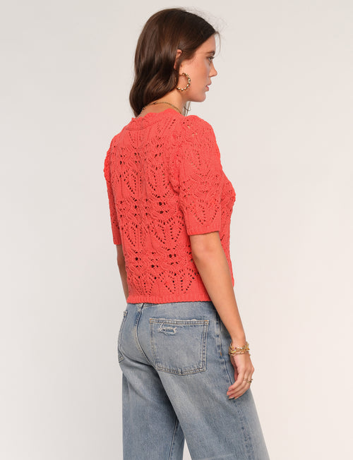 Letitia red cardi