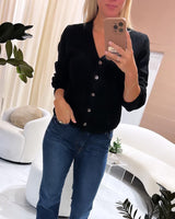 Cari Cardigan Black