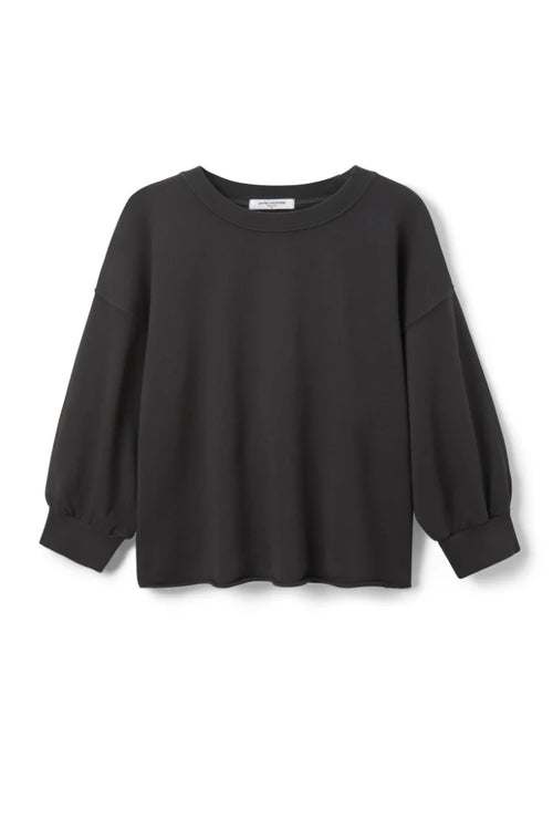 Niall bubble sleeve fleece pullover