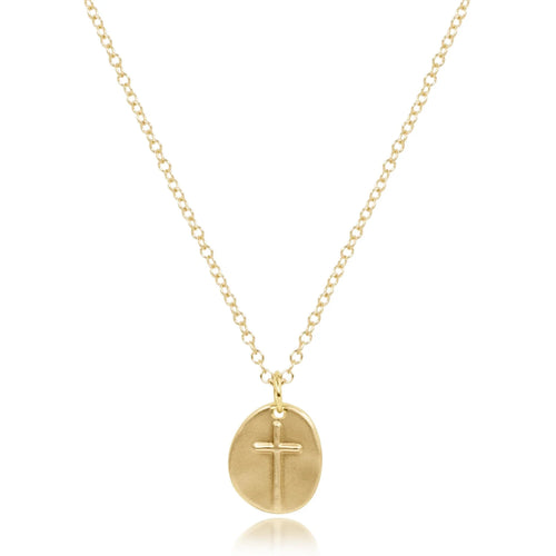 Enewton 16" gold - Inspire small gold charm