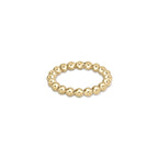 enewton gold 3mm bead ring - multiple sizes
