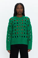 Darya Green sweater