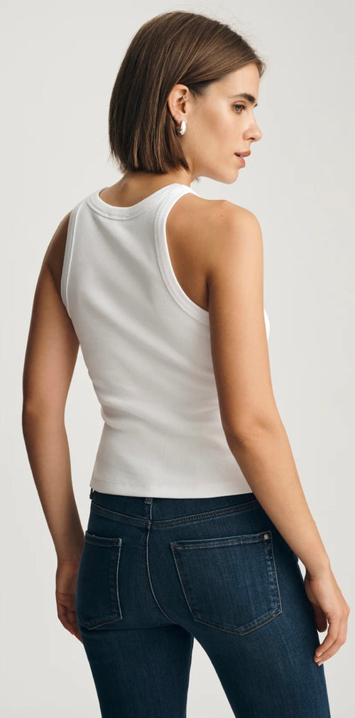Stella ribbed tank top -various colors
