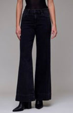 Bristol pintuck flare Jeans