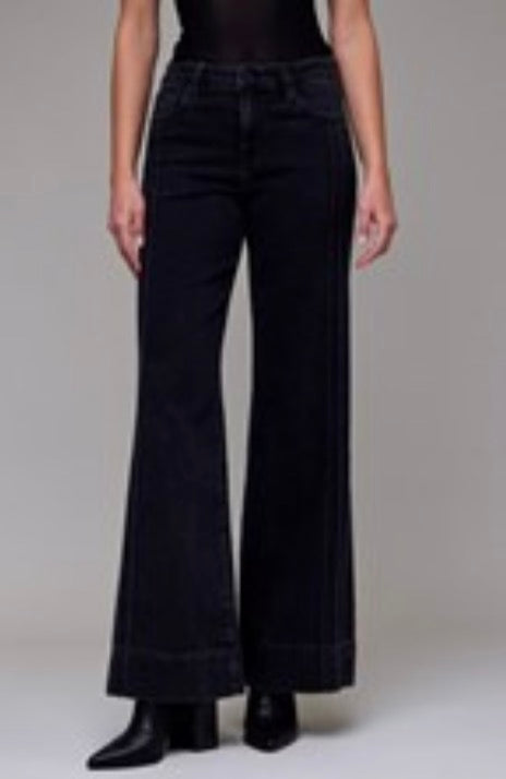 Bristol pintuck flare Jeans