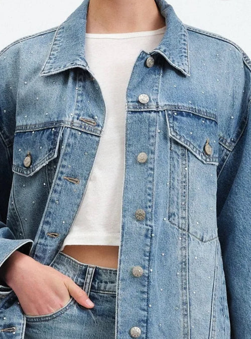 Beau denim boyfriend jacket
