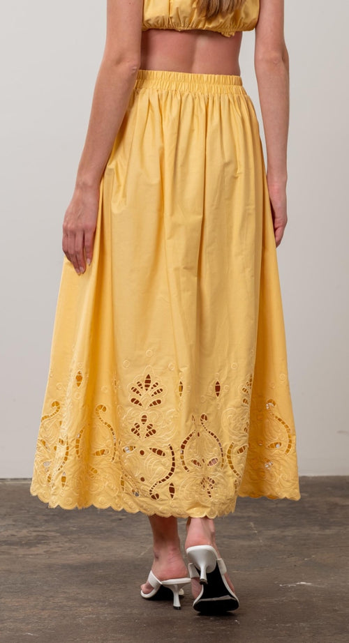 Preston midi skirt