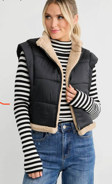 Lux puffer vest