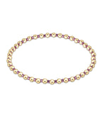enewton hope grateful bracelet - Pink metallic