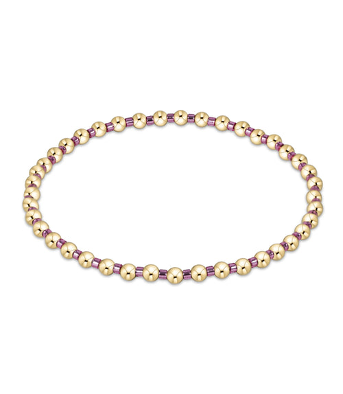 enewton hope grateful bracelet - Pink metallic