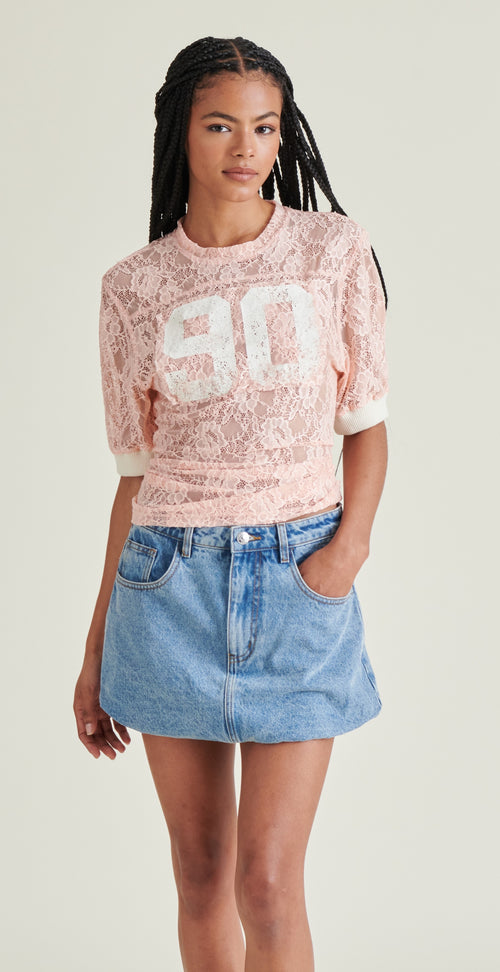 Simona denim skirt