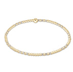 enewton hope joy pattern 2mm bead bracelet - Milkshake
