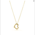 Enewton 16" gold - Love small gold charm