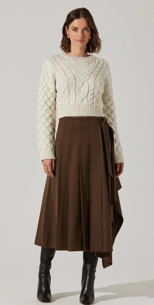 Kaila cable knit sweater