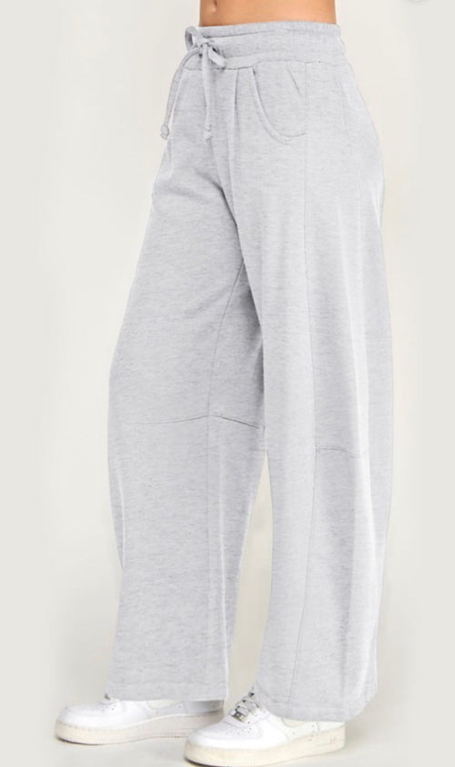Barrel leg sweat pants- various colors