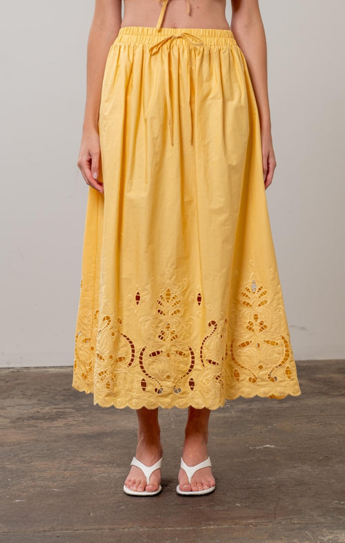 Preston midi skirt