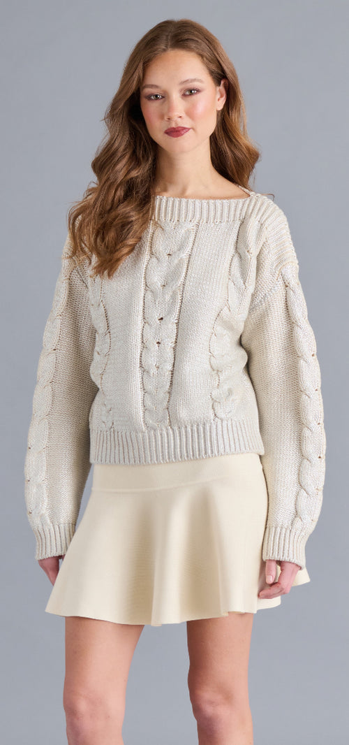 Debbi metallic Sweater