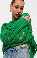 Darya Green sweater