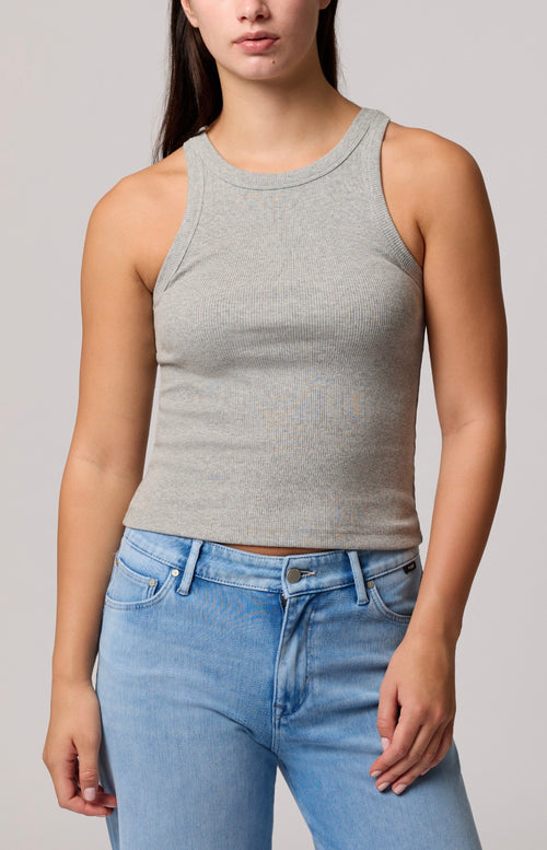 Stella ribbed tank top -various colors