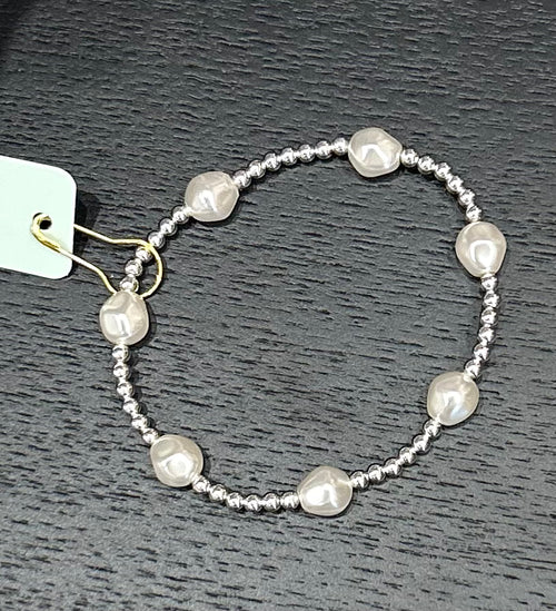 Enewton Admire sterling bracelet - pearl