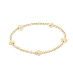 Enewton signature small cross 2mm bracelet
