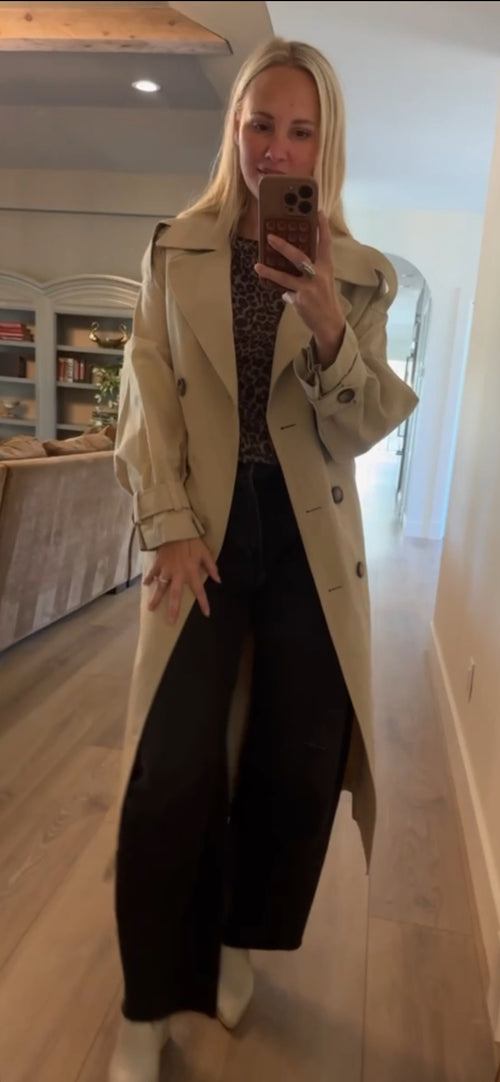 Mica trench coat