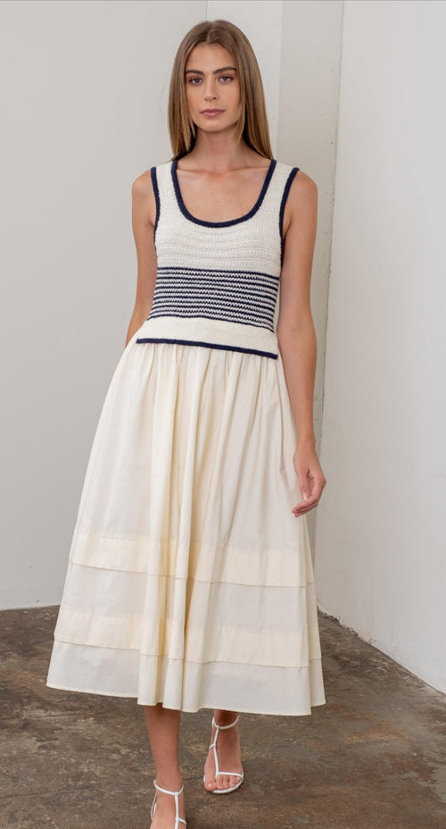 Anissa knit midi dress