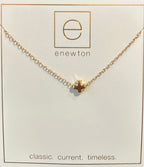 Enewton 16" gold - signature cross small gold charm