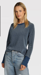 Denim knit Shane Top