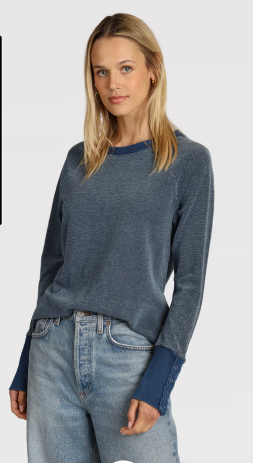 Denim knit Shane Top