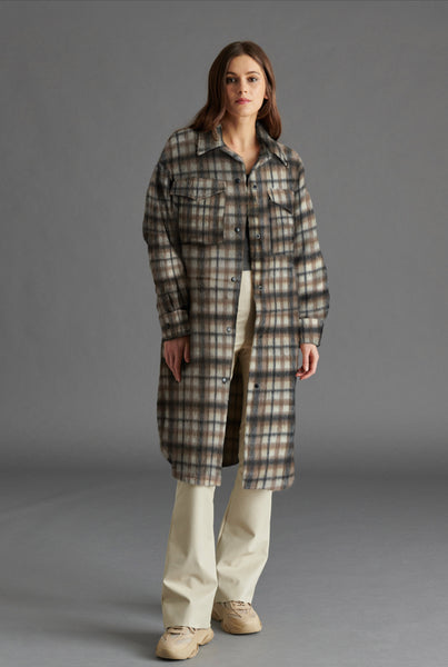Chloe plaid shirt Jacket