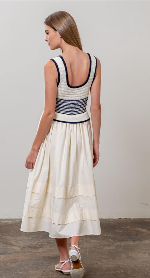 Anissa knit midi dress