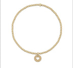 Enewton classic 3mm bracelet love gold disc