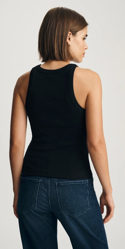 Stella ribbed tank top -various colors