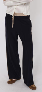 On film vintage drawstring pant
