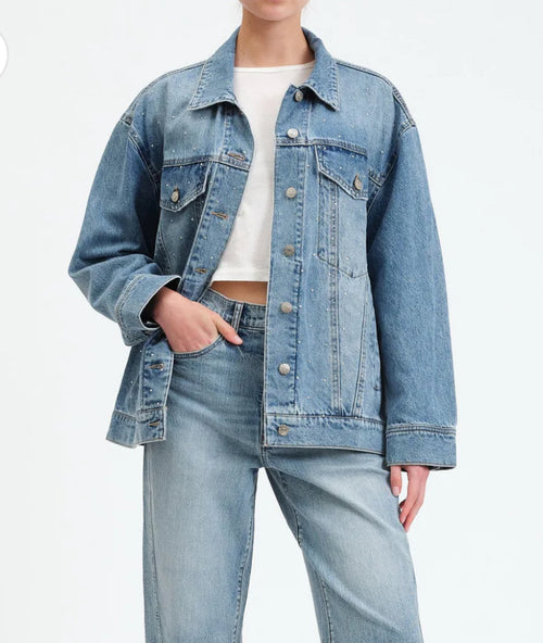 Beau denim boyfriend jacket
