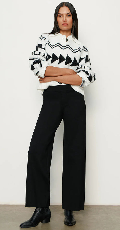 Below zero fairisle pullover