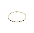 enewton hope sincerity pattern 2mm bead bracelet - chocolate