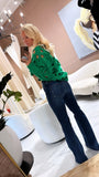 Highrise vintage wide leg flare