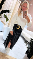 Hifza white turtleneck